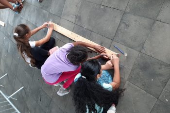 Un mur végétal à l’école