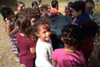 Un composteur à l’école