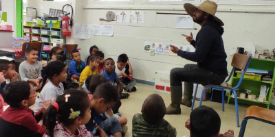 Introduction et développement de la culture du riz à l’école maternelle du Plate