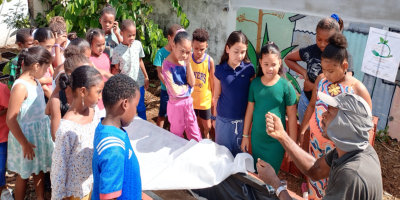 Mise en place de deux bacs de permaculture à l’école Auguste Lacaussade