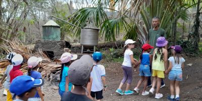 Visite de la maison du coco des CE1
