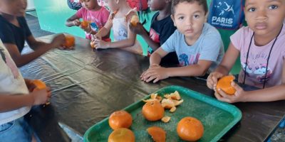 Le goûter qui nourrit notre composteur!