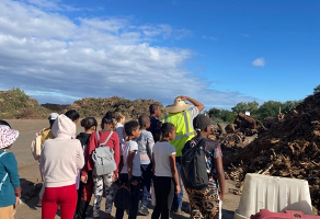 Visite de la station de compostage le 28/06/24 – Site de Le Port