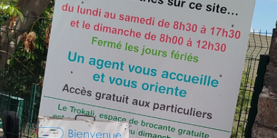 Visite à la décheterie