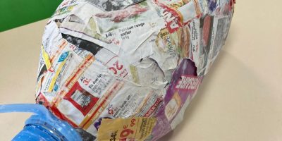 Le recyclage pour notre spectacle