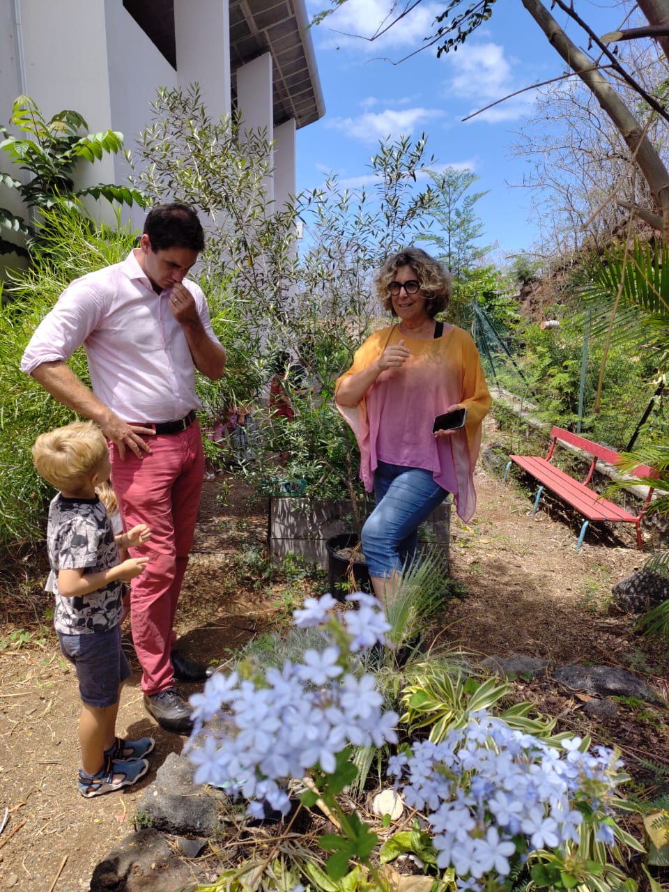 Ouverture des Bulles Vertes avec Henri Land