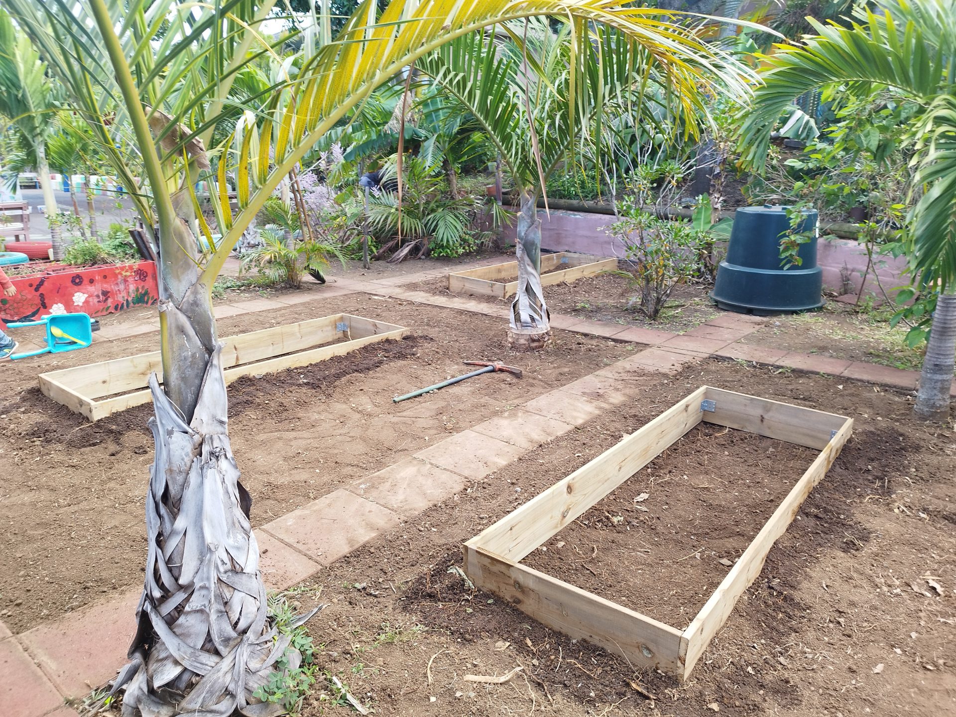 Réhabilitation et aménagement du jardin