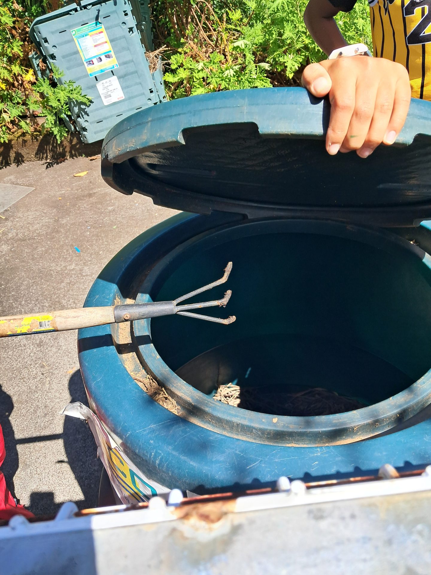 Le compost à l’école