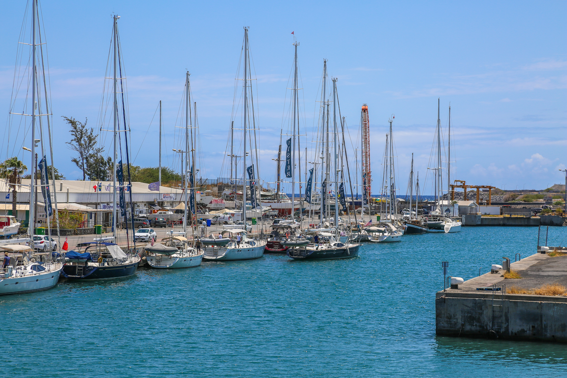 Les ports de plaisance de la Pointe des Galets