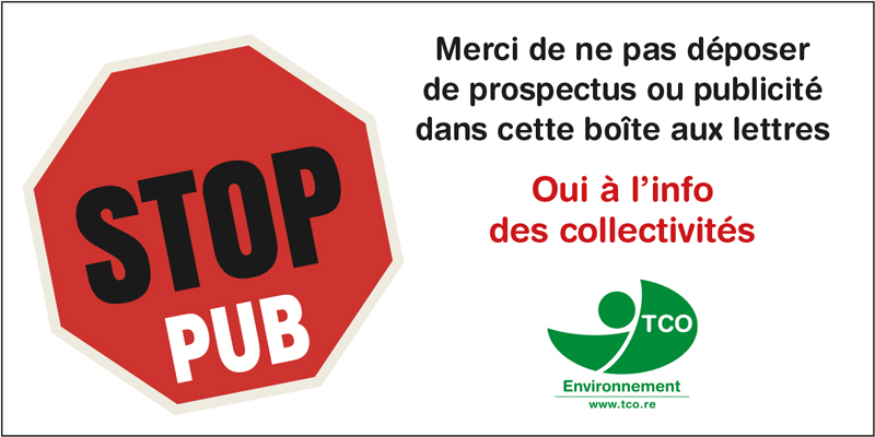 OU TROUVER UN AUTOCOLLANT STOP PUB ? - Imprimerie Nouvelle C.D.B.