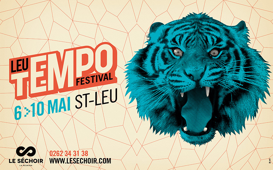 Affiche Leu Tempo Festival Saint Leu