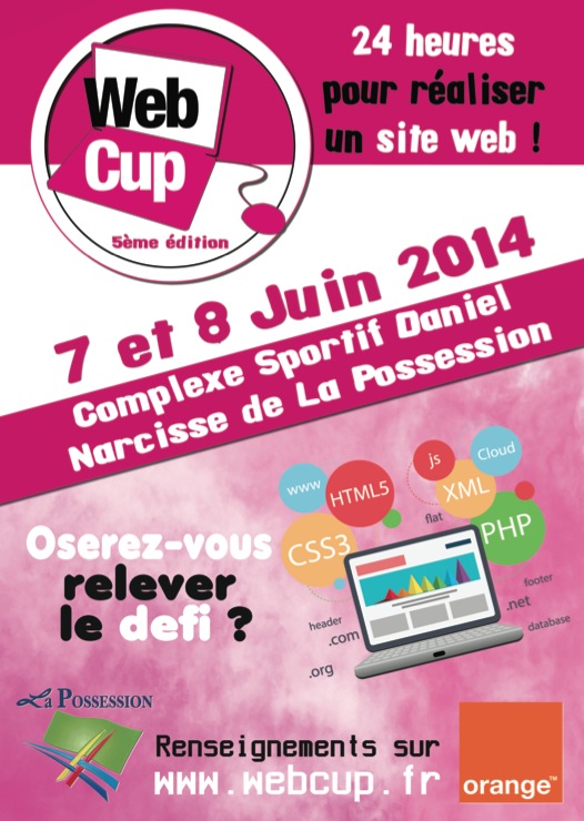 Affiche WebCup 2014