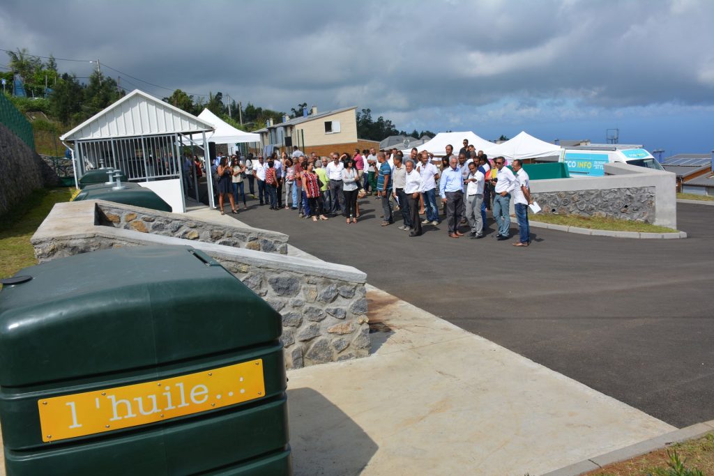 Visite guidée de la déchèterie