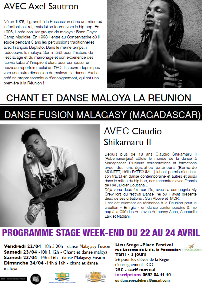 stage danses run mada