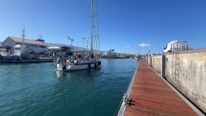World Arc : Tour du monde à la voile, et escale à La Réunion.