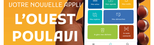 application mobile L'Ouest poulavi