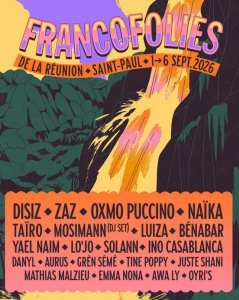 Le Territoire de l’Ouest présent aux Francofolies : Ambiance garantie !
