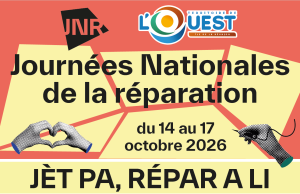 Journées Nationales de la Réparation 2026 : avant de jeter, pensez à réparer !